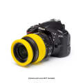 easyCover PRO 62mm Lens Silicon Rim/Ring & Bumper Protectors Yellow - ECLR62Y
