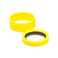easyCover PRO 72mm Lens Silicon Rim/Ring & Bumper Protectors Yellow - ECLR72Y