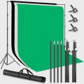 Visico Photography PRO 2,8 X 3m Studio Backdrop Kit 3 X Muslins-VS-B807E