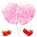 Strawberry Flavoured Candy Floss Sugar - 1.5kg per Packet