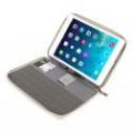 iPad Air - Zip folio case for iPad Air - Ivory