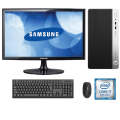 REFURBISHED - HP PRODESK 400 G5 MICRO TOWER - I7 8700 - 8GB DDR4 - 256GB SSD - 22INCH - SAMSUNG -...