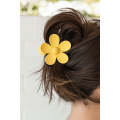 Yellow Flower Hair Claw Clip