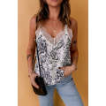 Multicolor Lace Cami Tank