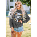 Gray Coors Banquet RODEO Graphic Mineral Washed Sweatshirt