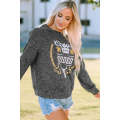 Gray Coors Banquet RODEO Graphic Mineral Washed Sweatshirt