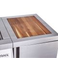 Outback Signature II 4 and 6 Burner Cylinder Holder With Chopping Board