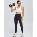Womens Gym Running Fitness Sports Bra - High Impact - White