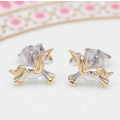 S925 and 18ct Gold Vermeil Unicorn Ear Studs