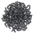 Elbow Barbed Connectors for 4/7mm Drip Irrigation Micro Tube, 100 Pieces