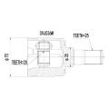 Inner Cv Joint i10,Grand i10 1.1i,1.2i - Cvj536M