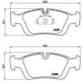 Brembo Brake Pads Front Bmw 3 E46 ( Set Lh&Rh) (P06024)