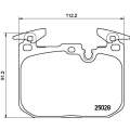 Brembo Brake Pads Front Bmw 1 F20/2 F22/F ( Set Lh&Rh) (P06088)