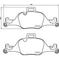 Brembo Brake Pads Front Bmw ( Set Lh&Rh) (P06107)