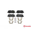 Brembo Brake Pads Rear Land Rover  Discovery 3 ( Set Lh&Rh) (P44013)