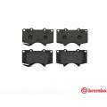 Brembo Brake Pads Front Toy Fortun/Prado/ ( Set Lh&Rh) (P83066)