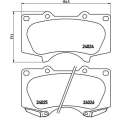 Brembo Brake Pads Front Toyota Hilux/Ford ( Set Lh&Rh) (P83102)