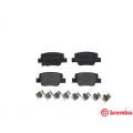Brembo Brake Pads Rear Toyota Verso Ii ( Set Lh&Rh) (P83114)