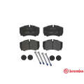 Brembo Brake Pads Rear Iveco T/Daily 35S ( Set Lh&Rh) (Pa6023)