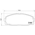 Brembo Brake Pads Front Toyota Quantum ( Set Lh&Rh) (P83092)