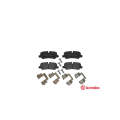 Brembo Brake Pads Rear Land Rover  Discovery ( Set Lh&Rh) (P44019)