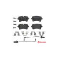 Brembo Brake Pads Rear Audi A6/7/8 2010 ( Set Lh&Rh) (P85118)