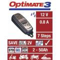 Optimate 3 Power Sport General Charger / Maintainer - Tm430