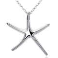 Star Fish design pendant, 925 Sterling Silver Filled. FREE chain included