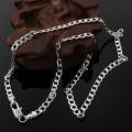 Cool 4mm Sterling silver filled Curb Chain 60cm long