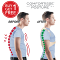 Comfortisse Posture - Straighten up your posture and relieve back, shoulder and ... - Small / Medium