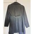 Wool blend black jacket with satin detail - 38 / Black / KooKai