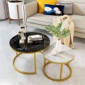 Alessio Marble-Top Coffee Table
