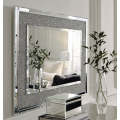 Kiora Silver Square Mirror Only Thick