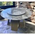 Andriva Luxury Round Marble Dining Table