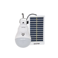 EKOTEK ONE PLUS Rechargeable DC Light Bulb With Solar Panel