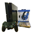 Playstation 4 Slim 500GB Pre Owned Headset and Game Bundle