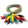 Color Coded Alligator Test Leads - Pack of 10