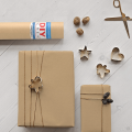 Thick Kraft Brown Paper Roll - 5m