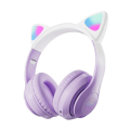LED Light Cat Ear Headphones