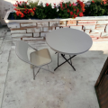 Sastro -1 Padded Folding Chair Outdoor Dining Table Combo-Tp2