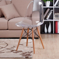 6 Pcs Of Multifunctional Modern Design Transparent Eames Chairs Set