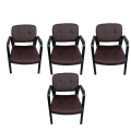Smte - Leather Office Chair set of 4