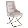 Chisisi Velvet Dining Chair With Zip