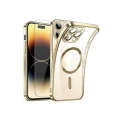 MagSafe Compatible - Silicone Protective Cover for iPhone 12 Pro Max- Gold