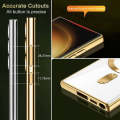 MagSafe silicon cover for Samsung galaxy S22 Ultra GOLDEN