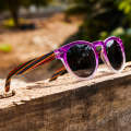 Polarized Wood Vivid Magenta Hues