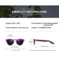 Polarized Wood Violet Vogue Rounds