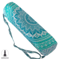 Yoga Mat Carry Bag / Mandala Design - Yoga Mat Carry Bag / Mandala Design / Blue