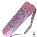 Yoga Mat Carry Bag / Mandala Design - Yoga Mat Carry Bag / Mandala Design / Purple