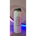 Starbucks White Water Bottle and Coffee Flask - Travel Mug